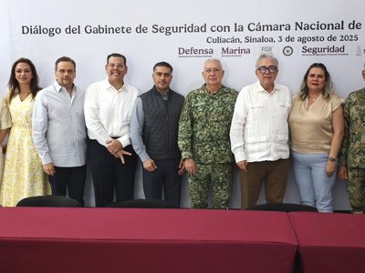 García Harfuch reporta avances en Sinaloa: 65 detenidos y casi 10 toneladas de droga incautada