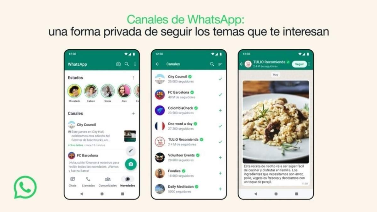 WhatsApp presenta su nueva herramienta canales