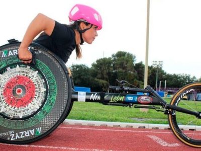 Brenda Osnaya, deportista paralímpica recibirá un patrocinio de 25 mil dólares