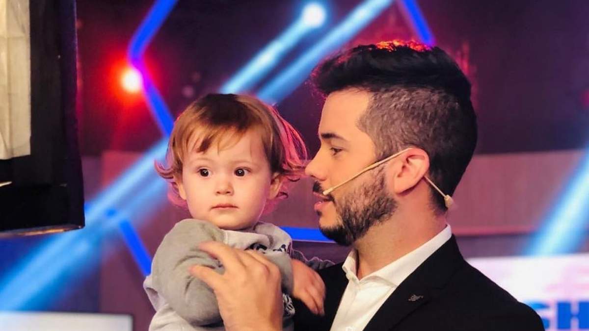 Nicolás Magaldi y su hijo Bautista. Fuente: (Instagram)