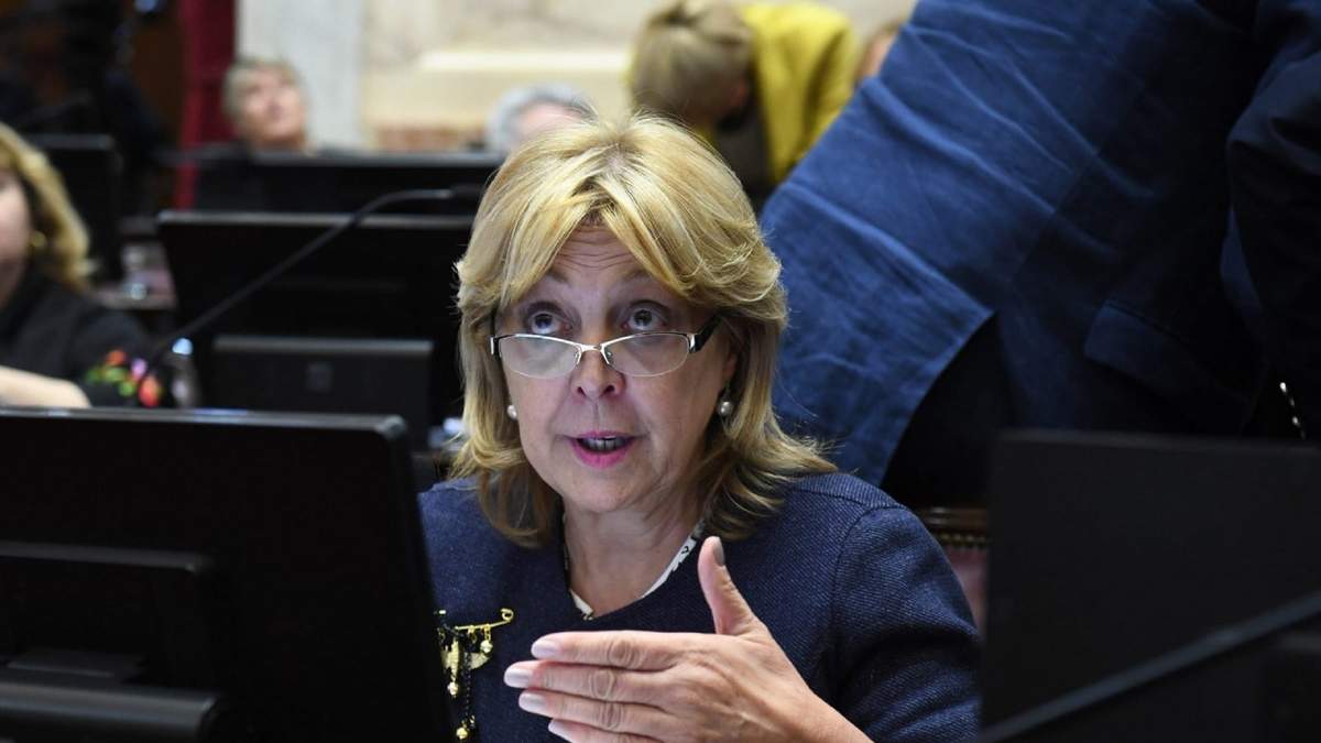 Norma Durango, senadora por La Pampa. Fuente: (Instagram).
