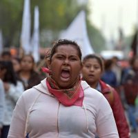 Madres de los 43 a Peña: 'no nos iremos hasta que dé respuesta a 40 meses de sufrimiento"