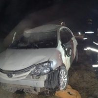 Una familia de Cipolletti protagonizó un impactante vuelco