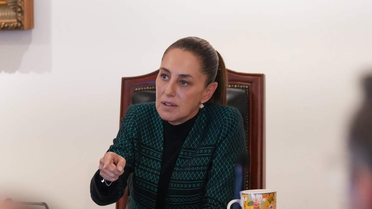 La presidenta Claudia Sheinbaum