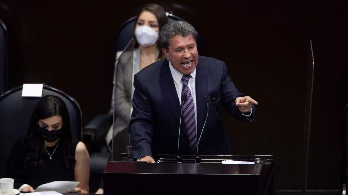 El senador Ricardo Monreal