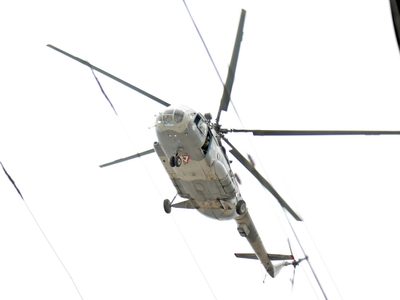 Se desploma helicóptero de la Sedena en Topia, Durango; habría tres muertos
