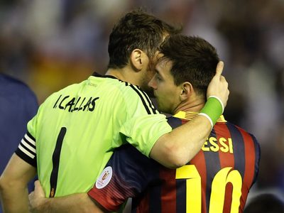 La nostálgica despedida de Messi a Iker Casillas por su retiro