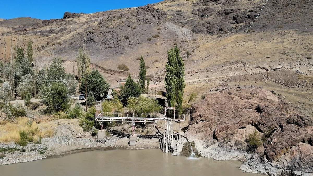 El nuevo acueducto. Fuente (neuqueninforma)