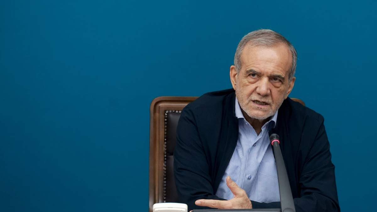 El presidente de Irán, Masud Pezeshkian