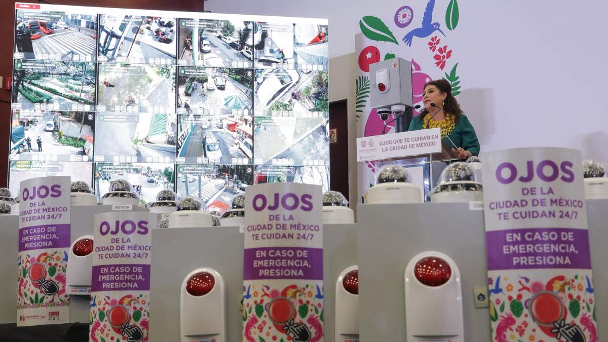 Clara Bugada presentó el programa “Ojos que te cuidan” para la CDMX