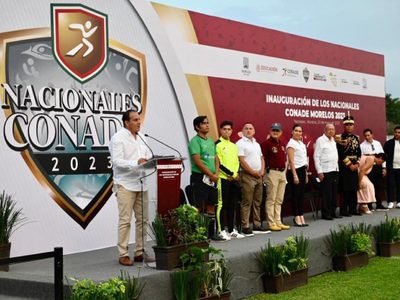 Maestro de ceremonias le dice "Con hambre" a la Conade en inauguración de juegos nacionales (Video)