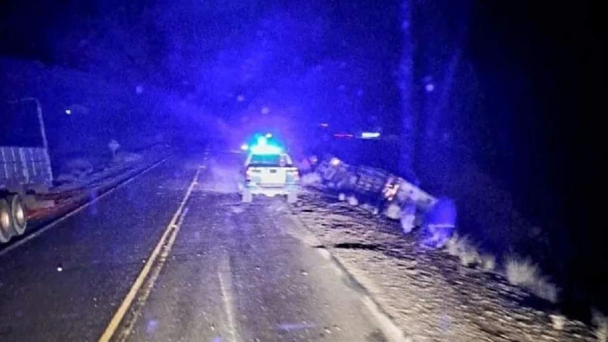 El ocupante del vehículo menor perdió la vida en el accidente. Fuente: (RSM)