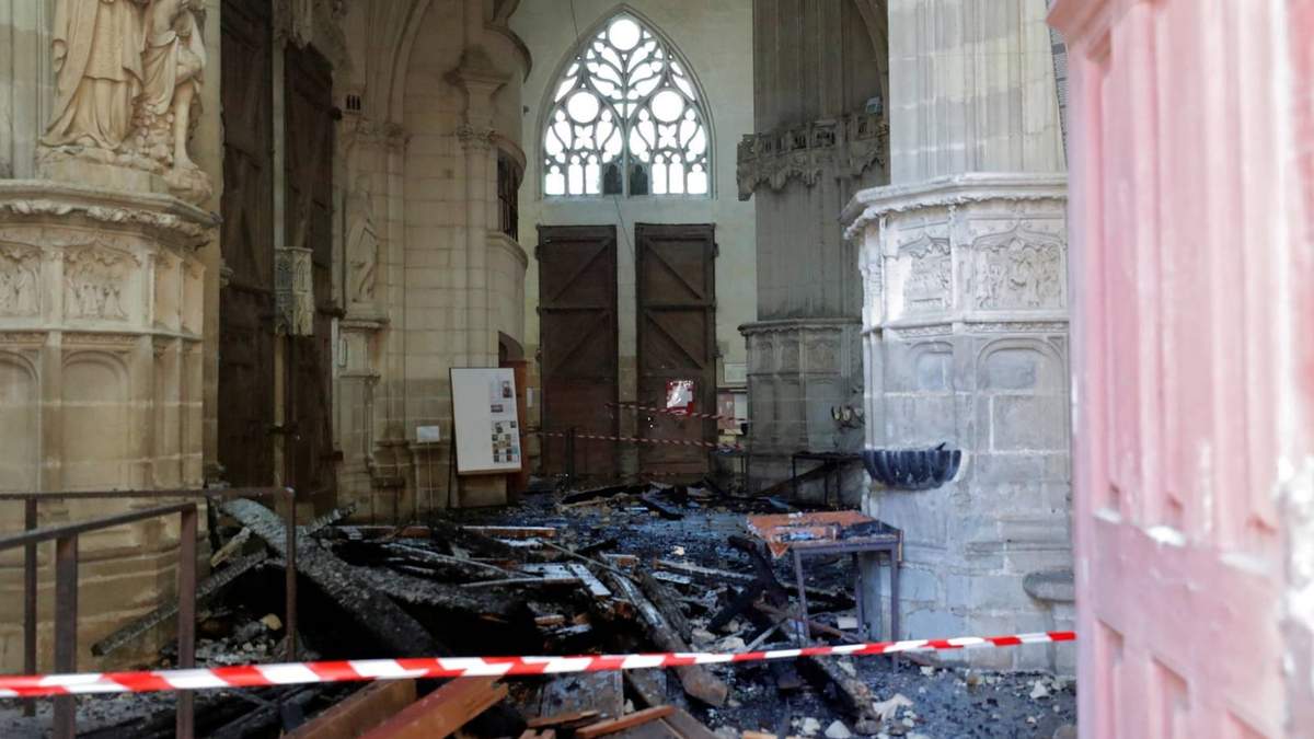 Catedral de Nantes. Fuente: (Instagram).