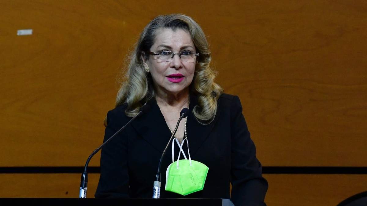 La diputada  María del Carmen Pinete