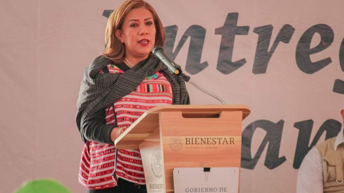 Nancy Ortiz Cabrera, exdirigente de Morena y actual delegada del Bienestar en Oaxaca