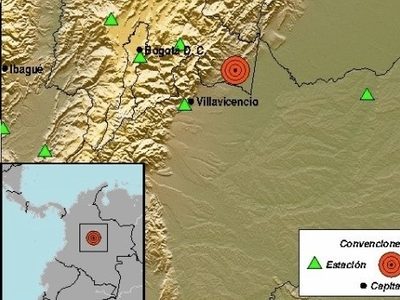 Terremoto de 6.5 grados de magnitud sacude la región de Bogotá (Videos)