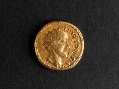 La moneda de oro que prueba que un emperador romano "falso" existió