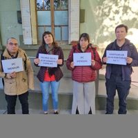 Estatales protestaron frente a Casa de Gobierno para exigir IPC mensual y recomposición salarial