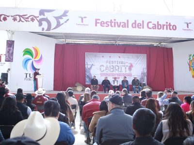 Inaugura Américo Festival del Cabrito en el Pueblo Mágico de Tula