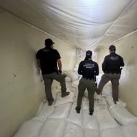 Decomisan 320 kilos de metanfetamina que transportaban dentro de tractocamión en Sinaloa