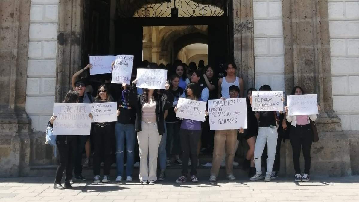 La protesta de los estudiantes