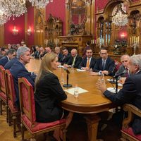 López Obrador charla con empresarios y asegura que la relación es 'inmejorable”