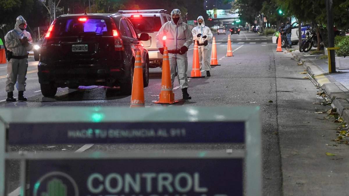 Control policial. Fuente: (Instagram)