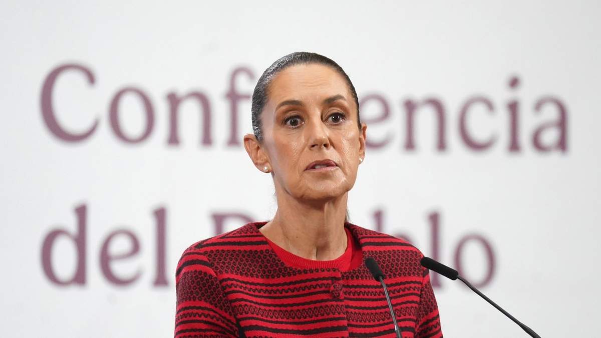 La presidenta Claudia Sheinbaum