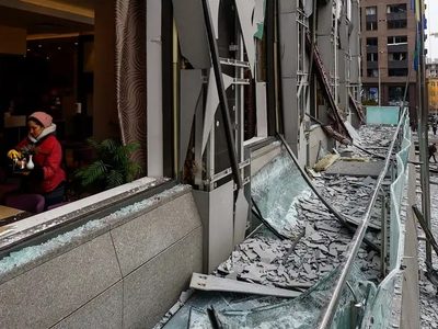 La Embajada argentina en Ucrania sufrió daños por bombardeos rusos