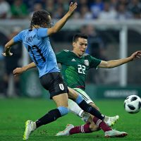 Uruguay goleó 4-1 a México