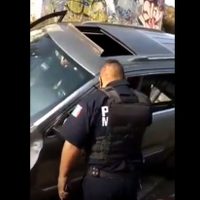 Difunden videos de persecución y de Octavio Ocaña aún con vida tras chocar