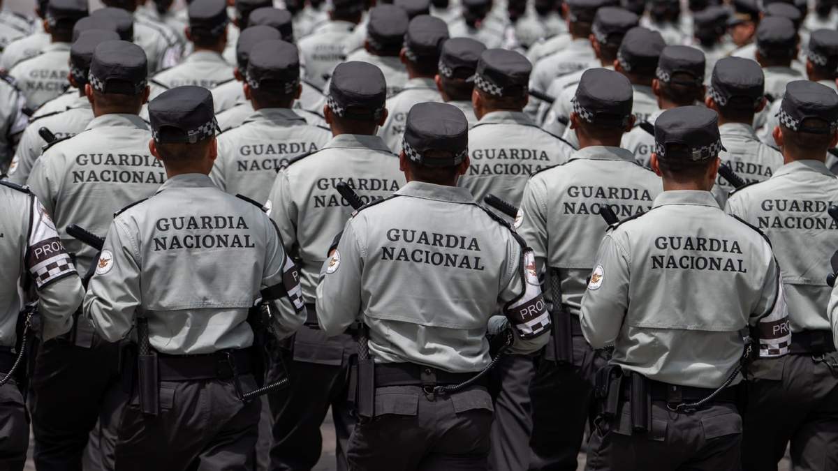 Elementos de la Guardia Nacional