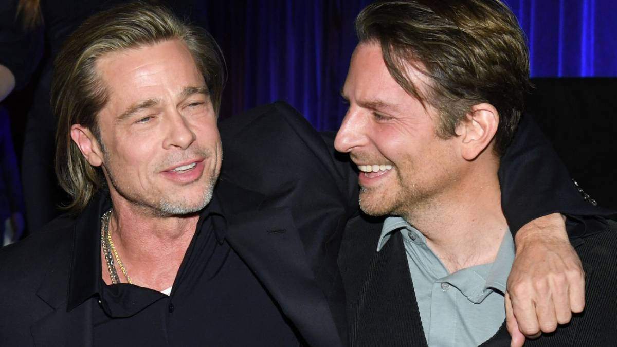 Brad Pitt y Bradley Cooper. Fuente: (Twitter)
