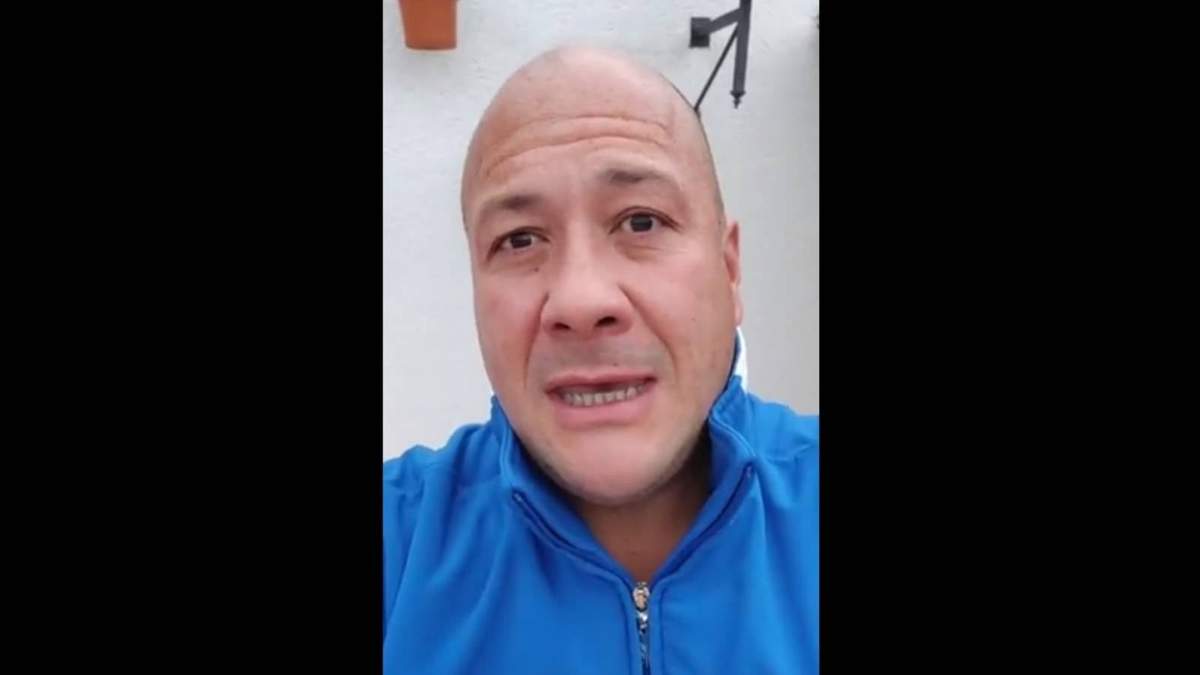 Mediante un video en redes, Alfaro informó que dio positivo a covid