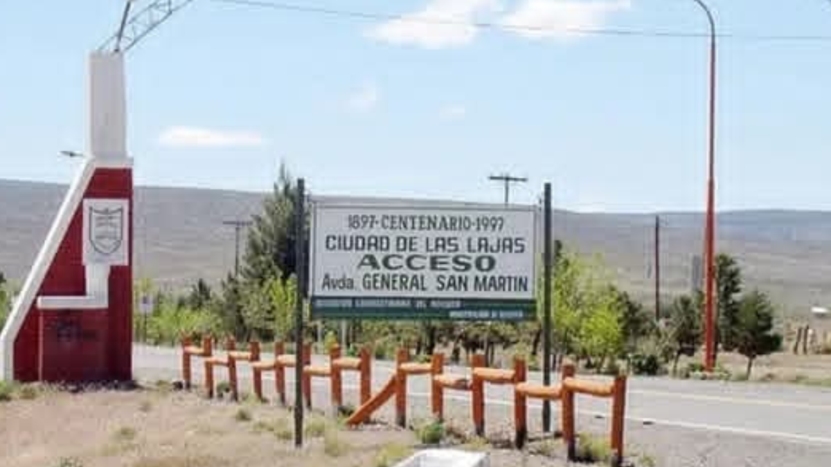 Localidad de Las Lajas. Fuente: (Facebook)