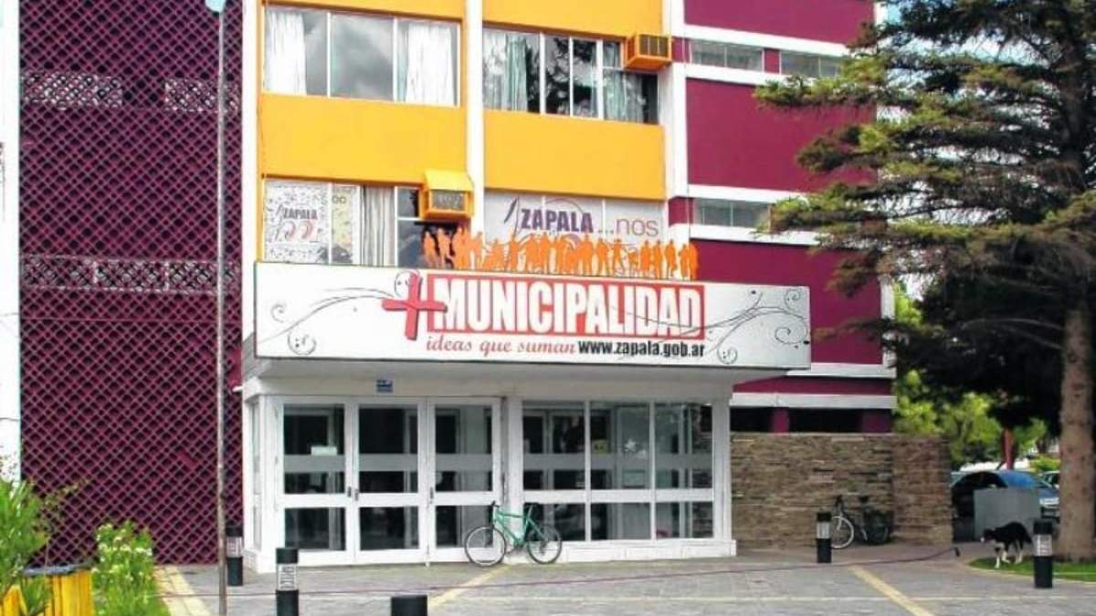 Municipalidad de Zapala. Fuente: (Twitter)