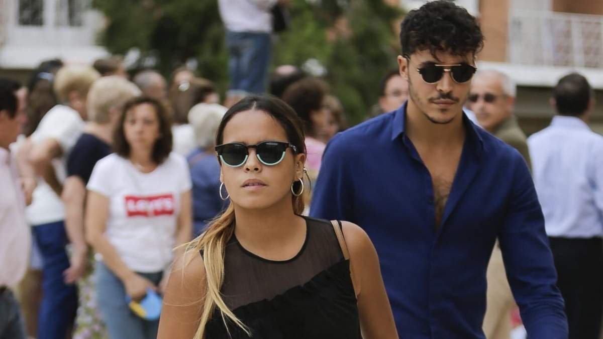 Gloria Camila y Kiko Jiménez. Fuente: (Twitter)