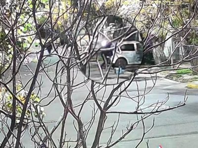 Inseguridad: cámaras lograron captar a dos delincuentes intentando robar un auto