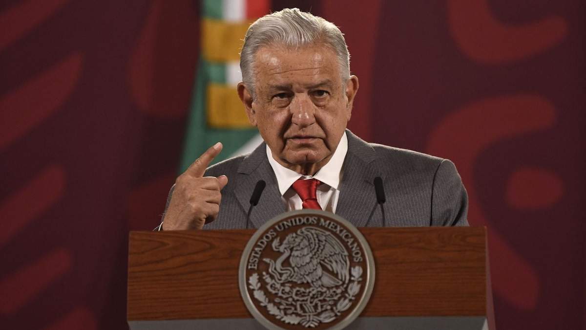 El presidente López Obrador