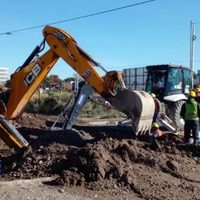 Un acueducto roto dejó sin agua a sectores del oeste neuquino durante el fin de semana largo