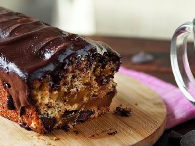 Budín 12 cucharadas de banana con extra de dulce de leche: en pocos pasos disfrutá de la receta más rica