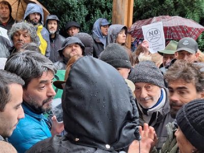 El incómodo momento del intendente Saloniti que llegó a ser tendencia en redes