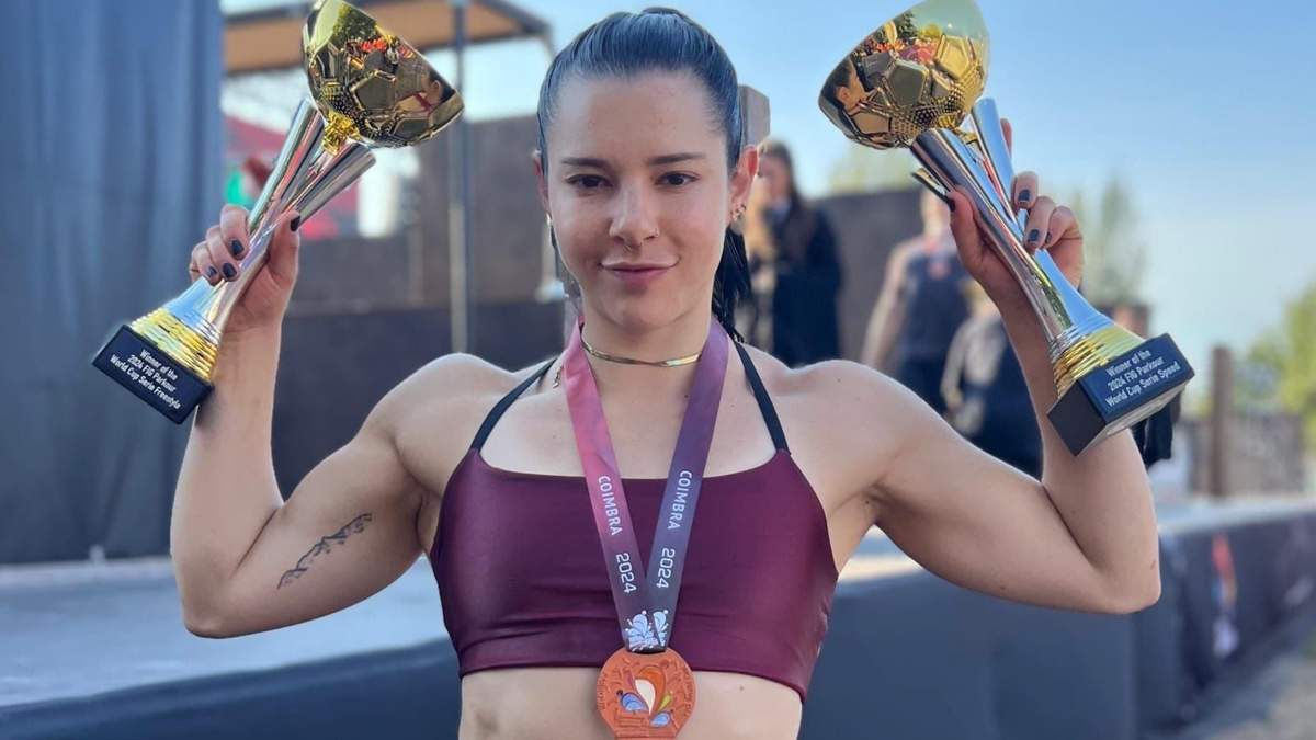Ella Bucio gana el bronce en estilo libre la Copa del Mundo de Parkour en Coímbra, Portugal