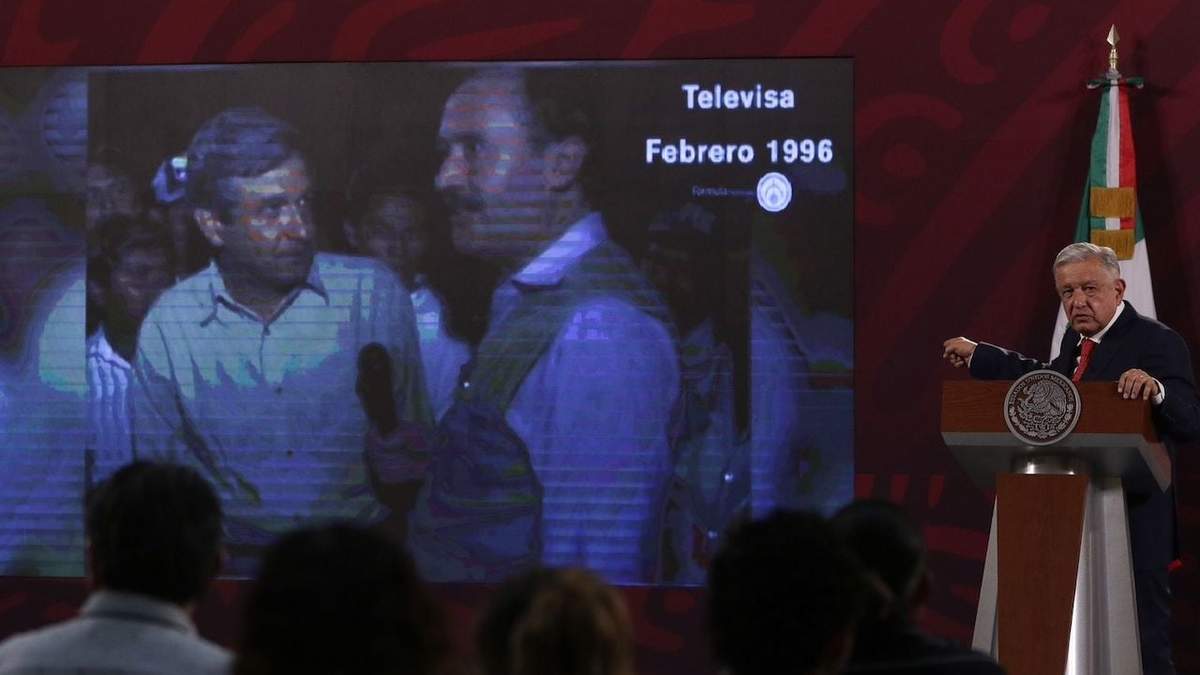 El presidente presentó la entrevista que le hizo Ricardo Rocha hace 27 años