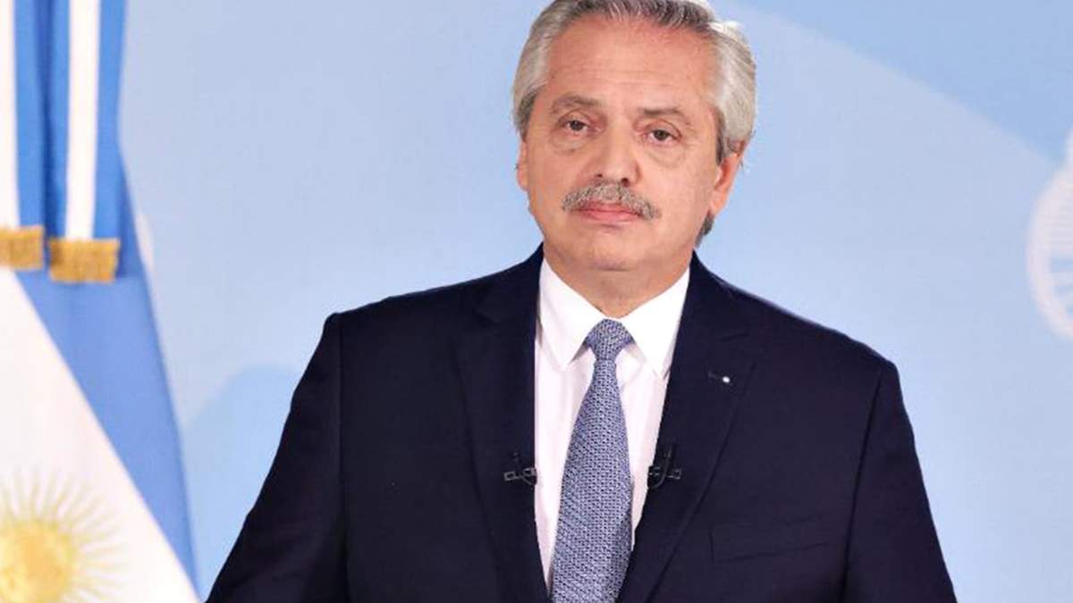 Alberto Fernández, presidente de la Nación. Fuente: (Twitter)