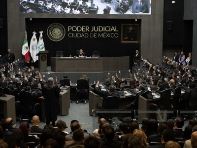 Envían al Órgano de Administración Judicial de CDMX a perdedores de la elección