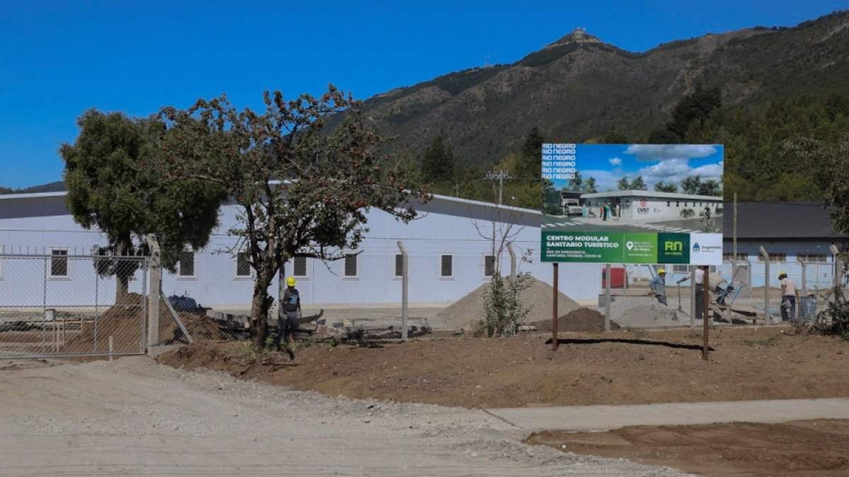 Hospital modular. Fuente: (Twitter)