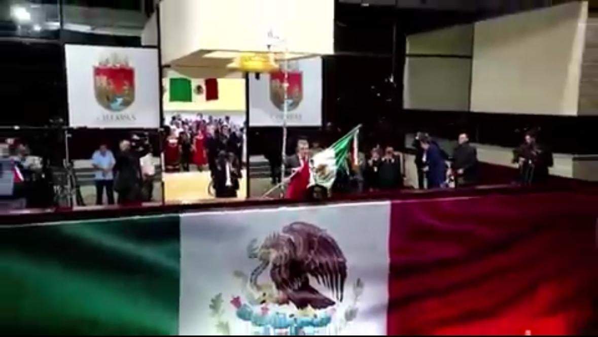 Grito de Independencia de Rutilio Escandón