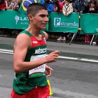 Andrés Olivas llega en el lugar 11 de la marcha de 20 kilómetros
