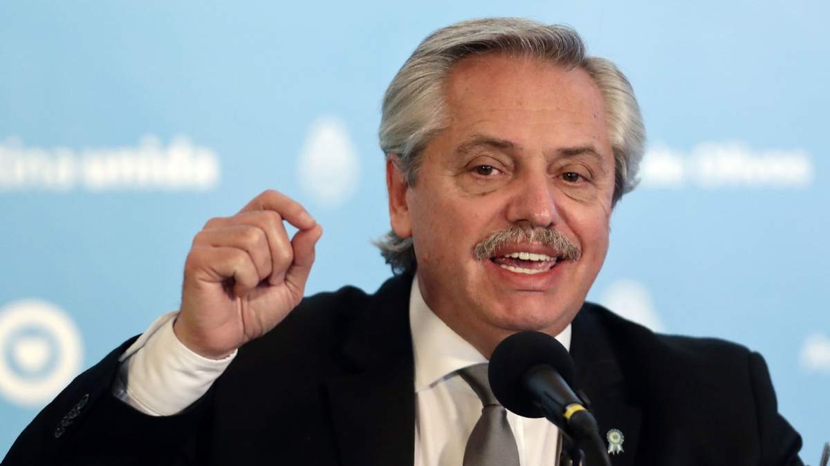 Alberto Fernández, presidente. Fuente: (Twitter)